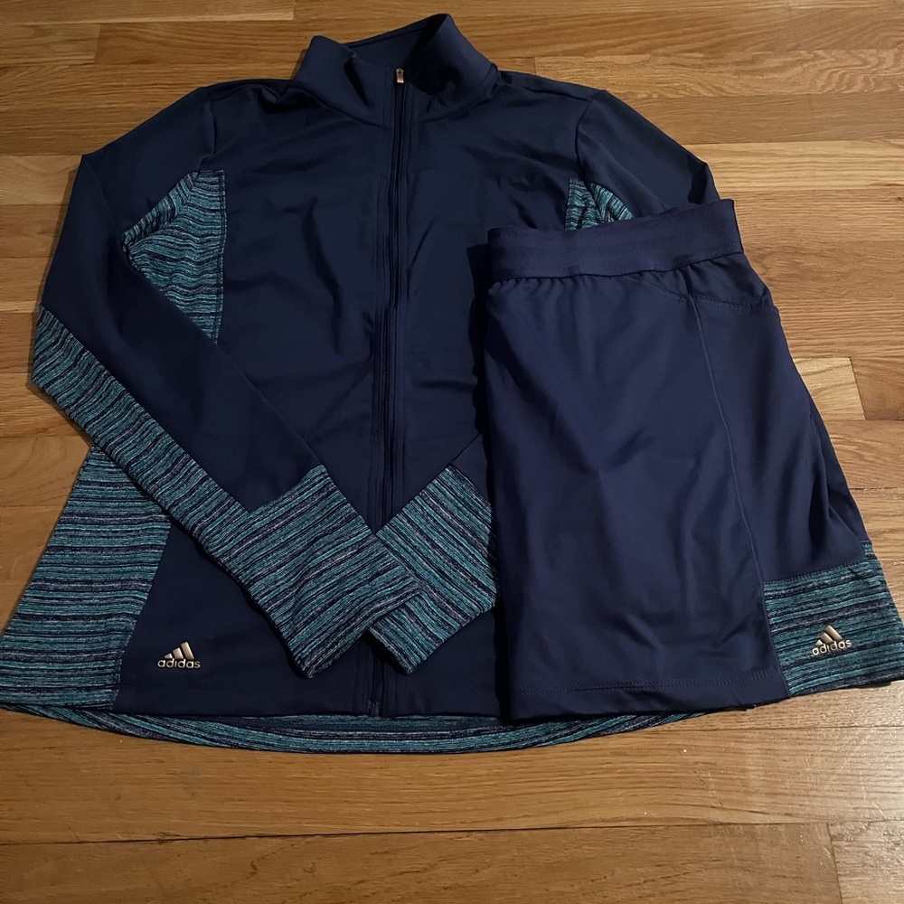Adidas Skirt and Jacket Set